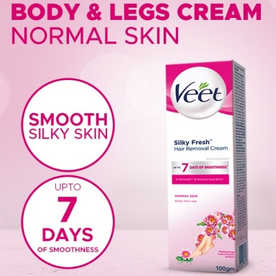 Veet-Silky-Fresh-Hair-Removal-Cream-Normal-Skin-Body-and-Legs100-Grams
