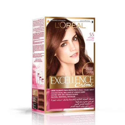 Loreal-Excellence-Creme-Light-Mahogany-Brown-Hair-Color-5.51-Pc