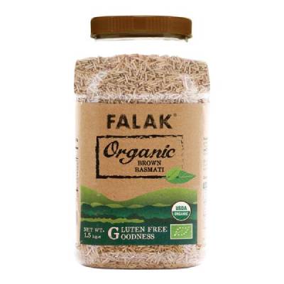 Falak-Organic-Brown-Basmati-Rice-Jar1.5-KG