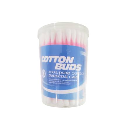 Plastic-Cotton-Buds-Round-Box100-Pcs