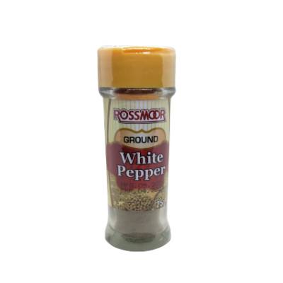 Rossmoor-White-Pepper-Bottle25-Grams