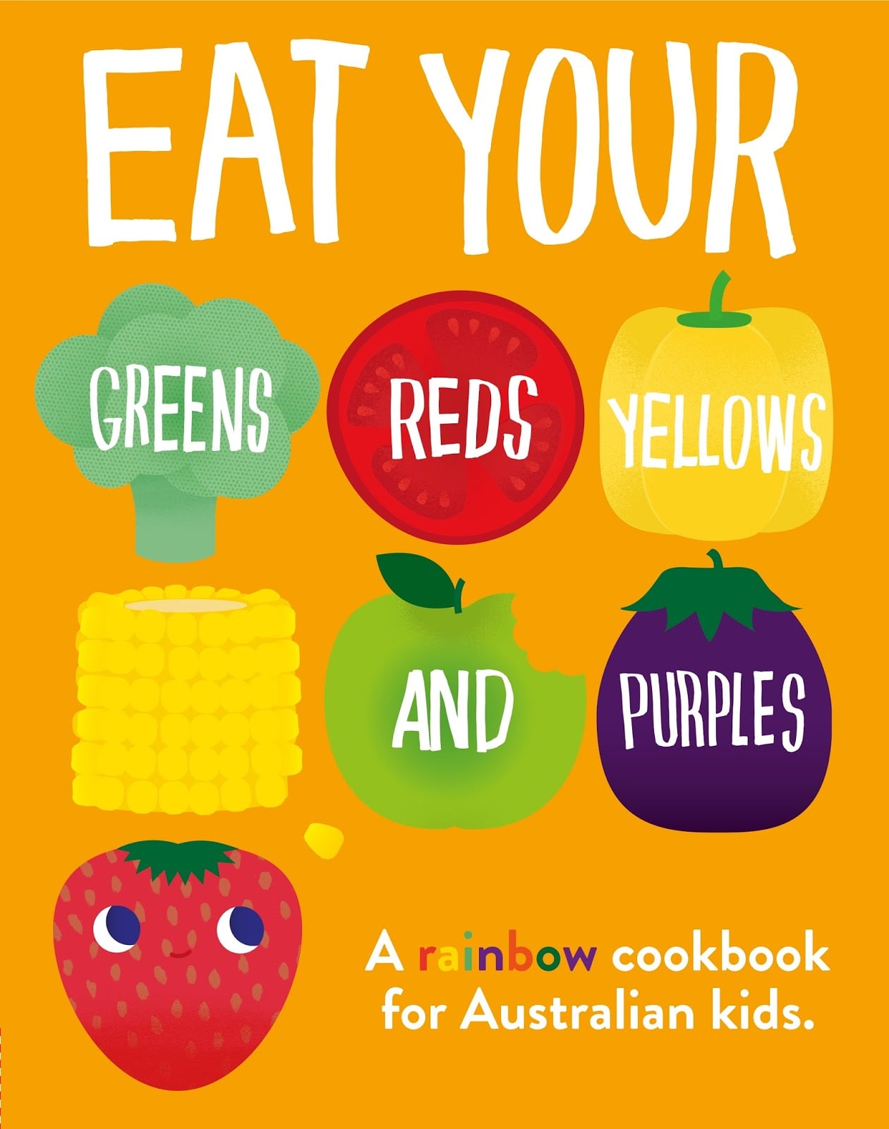 Eat-your-Greens,-Reds,-Yellows-and-PurplesCloth-Book