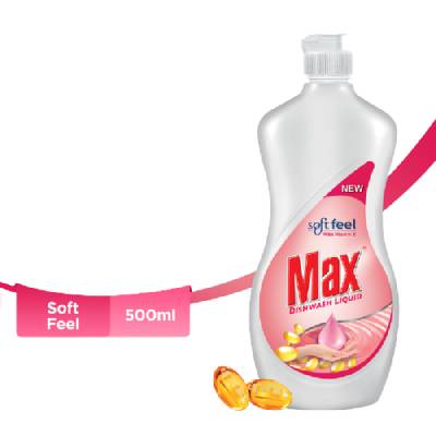 Lemon-Max-Soft-Feel-Liquid-Dishwash-Bottle500-ML