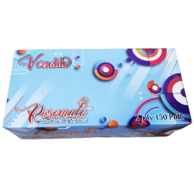 Rosemate-Versatile-Tissue-Box2Ply-150Pulls