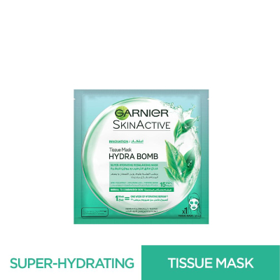 Garnier-Hydra-Bomb-Tissue-Mask-Green-Tea1-Pc