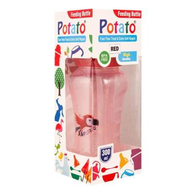 Potato-P-6012-Feeding-Bottle-300-MLRed